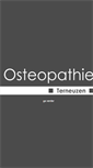 Mobile Screenshot of osteopathieterneuzen.nl
